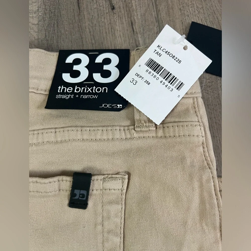 The Brixton Narrow Fit Straight Leg Jeans size 33